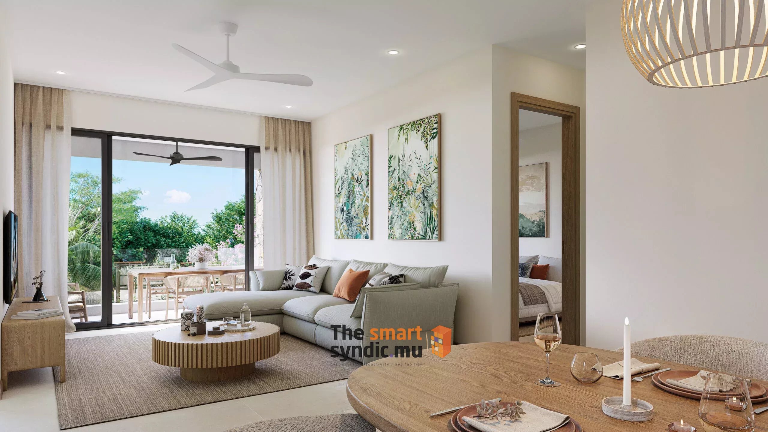 2-bedroom apartment — your lifestyle facing the park